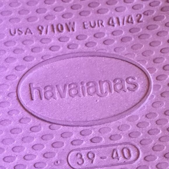 Havaianas You Saint Tropez Sandals Slides Bold Colorful Eye Print Size 9 NWT - Picture 9 of 9